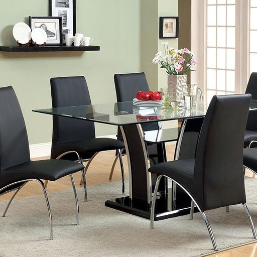 Glenview Black Dining Table - Furniture Stars (Chicago, IL)