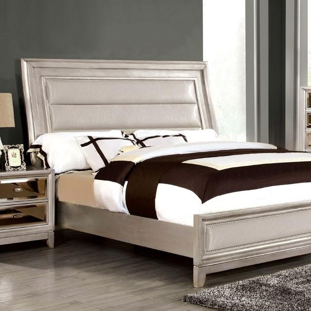 Golva Bed Beige & Black - Furniture Stars (Chicago, IL)