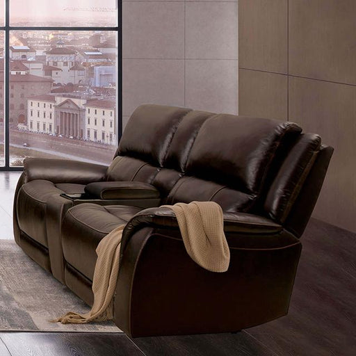 GORGIUS Power Loveseat, Espresso - Furniture Stars (Chicago, IL)