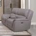 GORGIUS Power Loveseat, Light Gray - Furniture Stars (Chicago, IL)