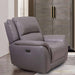 GORGIUS Power Recliner, Light Gray - Furniture Stars (Chicago, IL)