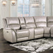 GORGIUS Power Sectional, Light Gray - Furniture Stars (Chicago, IL)
