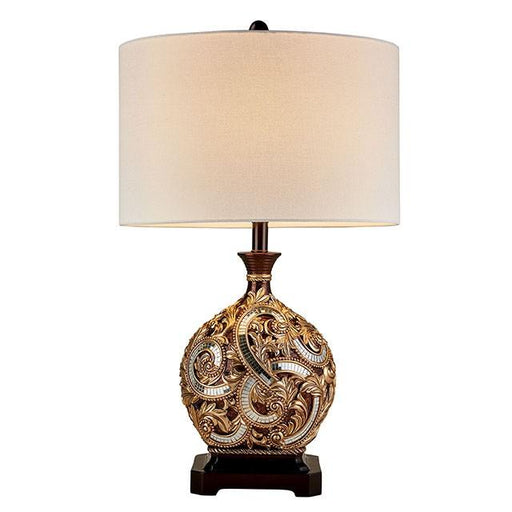 Guadalupe Gold/Brown 29.5"H Golden Brown Table Lamp - Furniture Stars (Chicago, IL)