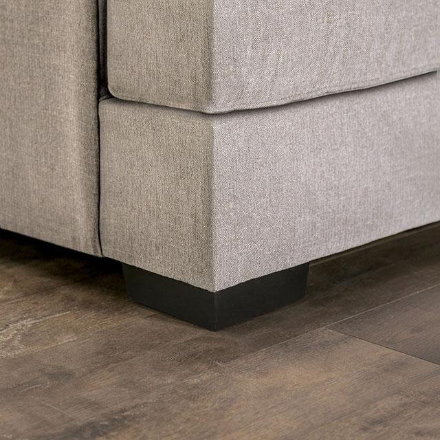 GUNNERSBURY Sectional, Gray - Furniture Stars (Chicago, IL)