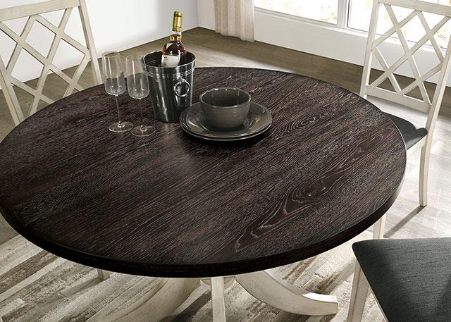 HALEIGH Round Dining Table - Furniture Stars (Chicago, IL)