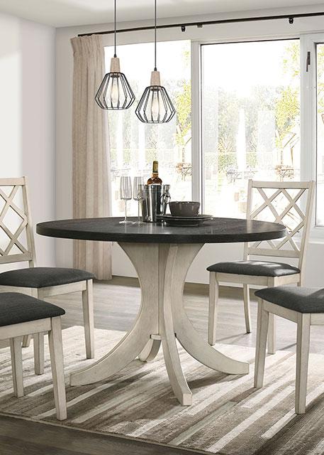 HALEIGH Round Dining Table - Furniture Stars (Chicago, IL)