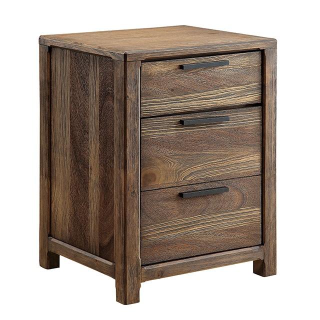 Hankinson Rustic Natural Tone Night Stand - Furniture Stars (Chicago, IL)