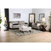 Harlech Gray Ottoman - Furniture Stars (Chicago, IL)