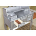 Harriet Silver Vanity w/ Stool - Furniture Stars (Chicago, IL)