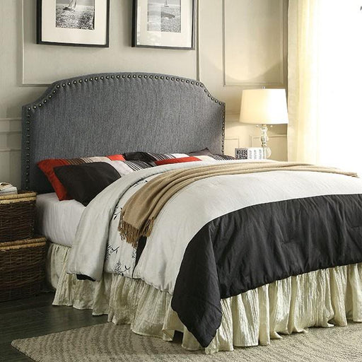 HASSELT King Size H/B, Gray -K/D Leg - Furniture Stars (Chicago, IL)
