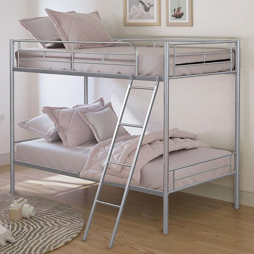 Hector Twin/Twin Metal Bunkbed - Furniture Stars (Chicago, IL)
