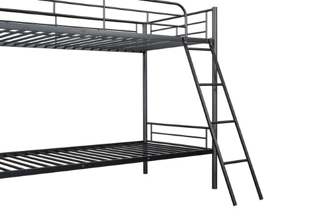 Hector Twin/Twin Metal Bunkbed - Furniture Stars (Chicago, IL)