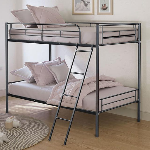 Hector Twin/Twin Metal Bunkbed - Furniture Stars (Chicago, IL)