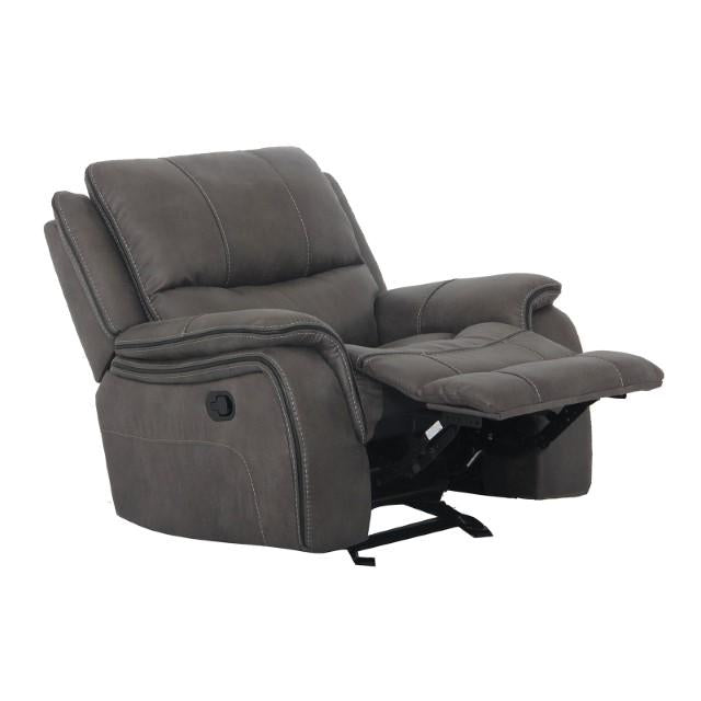 HENRICUS Glider Recliner, Dark Gray - Furniture Stars (Chicago, IL)