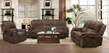 HENRICUS Glider Recliner, Dark Brown - Furniture Stars (Chicago, IL)