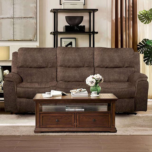 HENRICUS Sofa, Dark Brown - Furniture Stars (Chicago, IL)