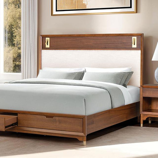 Hepburne Bed With Storage & Without Storage - Furniture Stars (Chicago, IL)