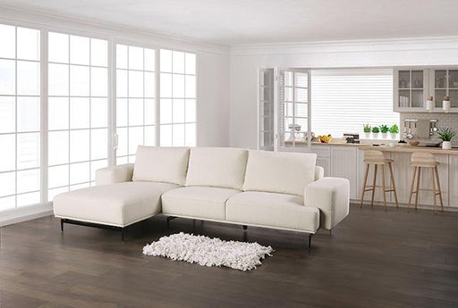 Baerum Sectional, Left & Right Chaise Beige & Gray - Furniture Stars (Chicago, IL)