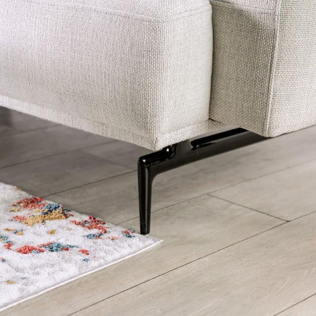 Baerum Sectional, Left & Right Chaise Beige & Gray - Furniture Stars (Chicago, IL)