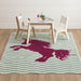 BARON 5' X 8', Area Rug, Horse, Sage Green/Fuchsia - Furniture Stars (Chicago, IL)