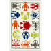 BARON 5' X 8', Area Rug, Robots, Multi/Ivory - Furniture Stars (Chicago, IL)