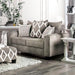 Basie Gray Love Seat - Furniture Stars (Chicago, IL)