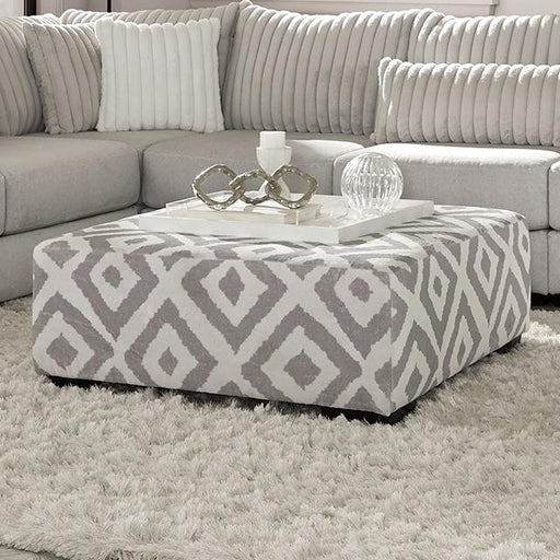 HERMISTON Ottoman, Gray - Furniture Stars (Chicago, IL)