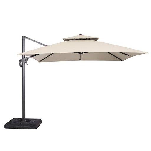 Hero 10 Ft Square Umbrella w/ Double Top + 37" Large Base - Furniture Stars (Chicago, IL)