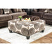 Bonaventura Brown Ottoman - Furniture Stars (Chicago, IL)