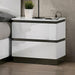 BIRSFELDEN Night Stand w/ USB, White - Furniture Stars (Chicago, IL)