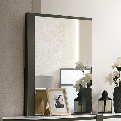 BIRSFELDEN Mirror, White - Furniture Stars (Chicago, IL)