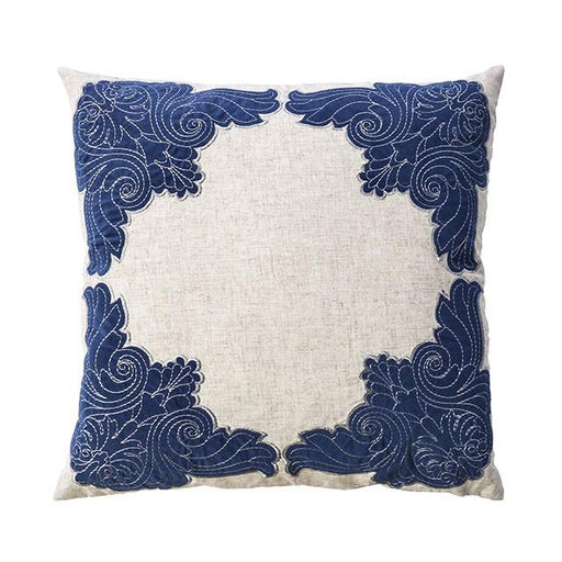Beth Natural/Indigo 20" X 20" Pillow, Natural & Indigo (2/CTN) - Furniture Stars (Chicago, IL)