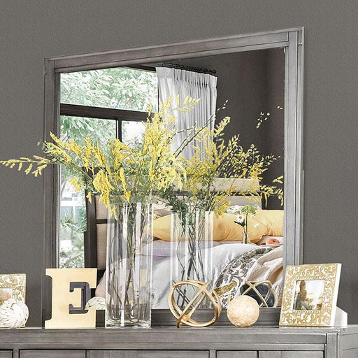 Berenice Gray Mirror - Furniture Stars (Chicago, IL)