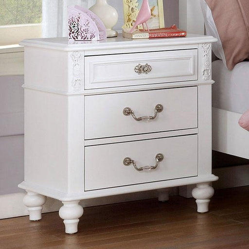 BELVA Night Stand w/ USB Outlet - Furniture Stars (Chicago, IL)