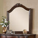 Bellefonte Brown Cherry Mirror - Furniture Stars (Chicago, IL)