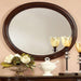 Bellagio Brown Cherry Mirror - Furniture Stars (Chicago, IL)