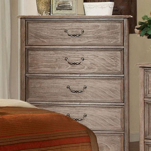 BELGRADE I Rustic Natural Tone Chest - Furniture Stars (Chicago, IL)