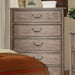 BELGRADE I Rustic Natural Tone Chest - Furniture Stars (Chicago, IL)