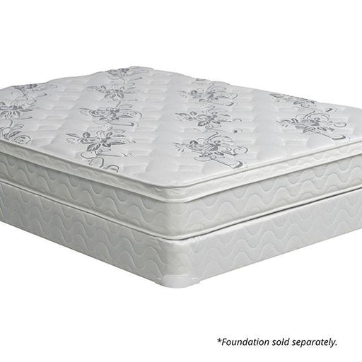 JALEN White 9" Euro Top Mattress, Full - Furniture Stars (Chicago, IL)