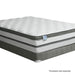 SIDDALEE White/Gray 16" Euro Pillow Top Mattress, Queen - Furniture Stars (Chicago, IL)