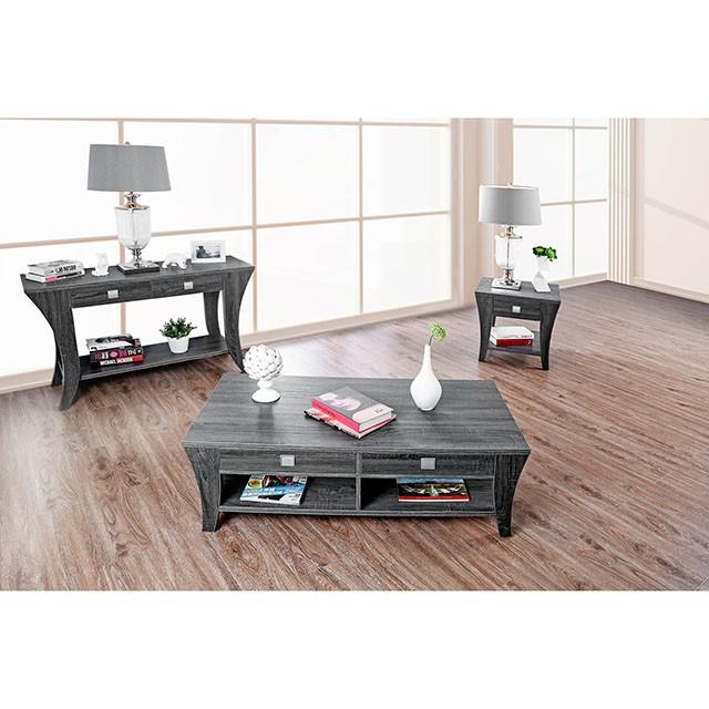 Amity Gray Sofa Table - Furniture Stars (Chicago, IL)