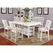 Kaliyah Antique White Counter Ht. Chair (2/CTN) - Furniture Stars (Chicago, IL)