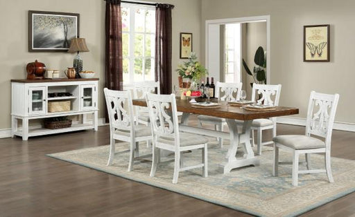 Auletta Transitional Side Chair (2/CTN) - Furniture Stars (Chicago, IL)