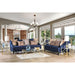 Sisseton Navy Sofa - Furniture Stars (Chicago, IL)
