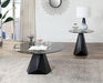 BISHOP End Table, Black/Gray - Furniture Stars (Chicago, IL)