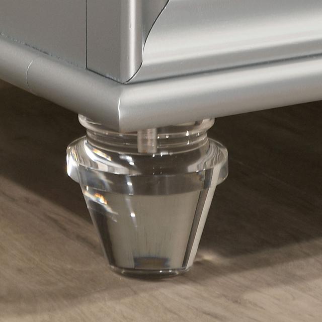 MADDIE Night Stand, Silver - Furniture Stars (Chicago, IL)