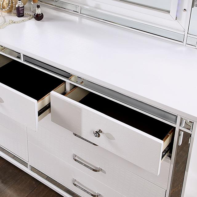 BRACHIUM Dresser, White - Furniture Stars (Chicago, IL)
