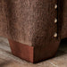 BELSIZE Sofa, Chocolate/Tan - Furniture Stars (Chicago, IL)