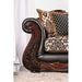 JAMAEL Brown/Espresso Sofa - Furniture Stars (Chicago, IL)