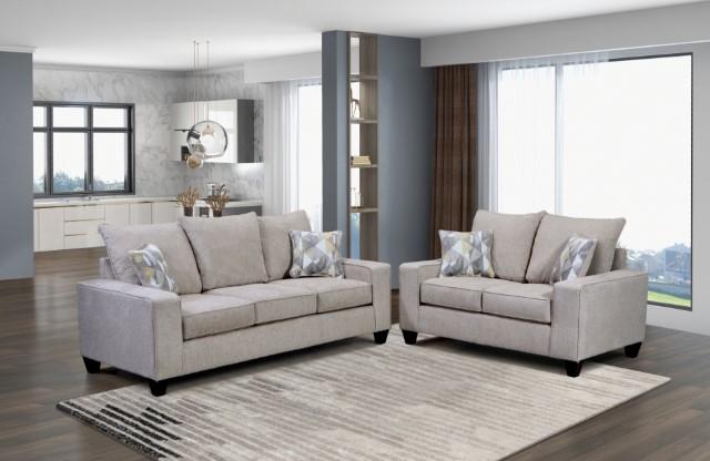 WEST ACTION Loveseat, Beige